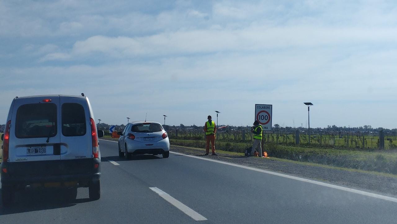 Comenzaron las obras en la autopista y el tránsito se volvió “un caos”